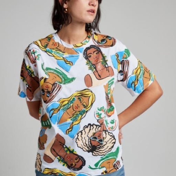 Zara pop art faces graphic size small - Picture 1 of 9